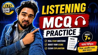IELTS Listening MCQ Master Class | Avoid Common Mistakes (Bangla)