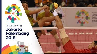 เซปักตะกร้อชาย ไทย Vs มาเลเซีย ทีม B | เอเชียนเกมส์ 2018