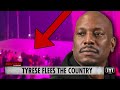 Tyrese runs away midconcert to avoid legal troubles