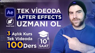 AFTER EFFECTS DERSLERİ ( Tek Videoda Sıfırdan İleri Seviye Her şeyi Öğren ) by Adem Karaaslan 112,656 views 2 years ago 9 hours, 25 minutes