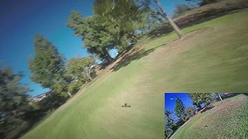 FatShark Shark Byte 200mW - Test flight