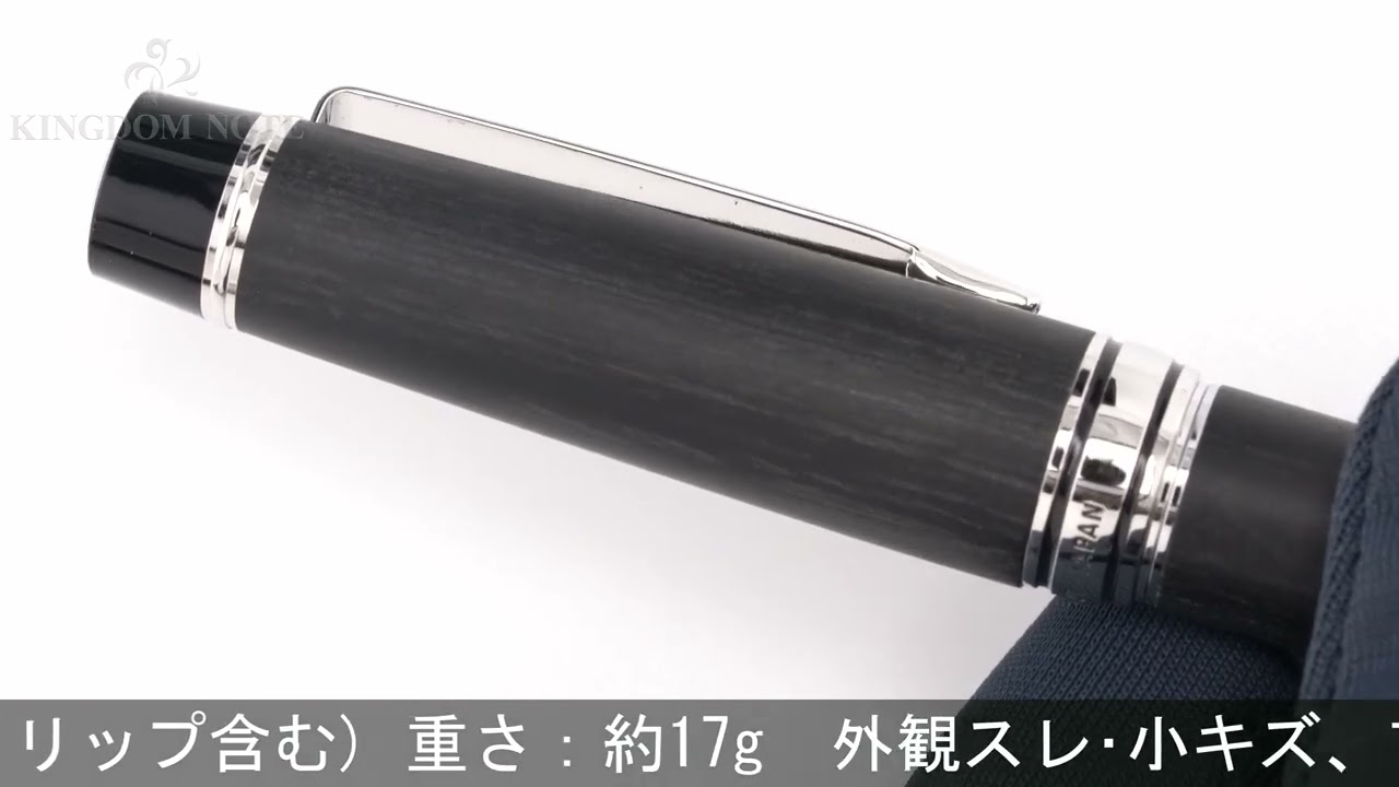 PILOT パイロット レグノ 89S 万年筆 F ブラック PILOT パイロット 万年筆 レグノ89s ブラック 細字 - YouTube