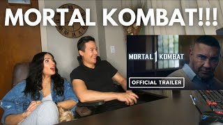 MORTAL KOMBAT 1 - Official Live Action Trailer (ft. Dave Bautista) [Couple Reacts]