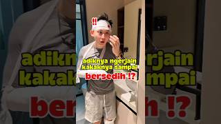 adiknya ngerjain kakaknya sampai bersedih !? #viral #shorts #short #shortvideo #prank