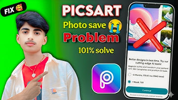 “Picsart Me Photo Save Nahi Ho Raha 😭 | 100% Working Solution | Picsart Save Problem Fix 2025 🔥”
