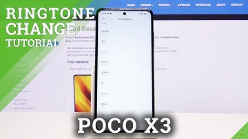 How to Change Ringtone in POCO X3 - Ringtone List
