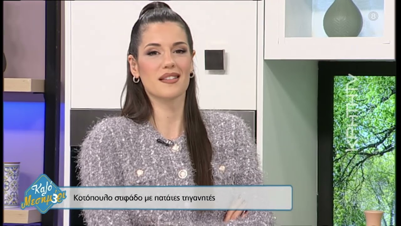 Κοτόπουλο στιφάδο με πατάτες τηγανητές