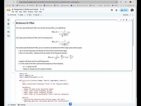 Coding Assignment 4: Butterworth Filter
