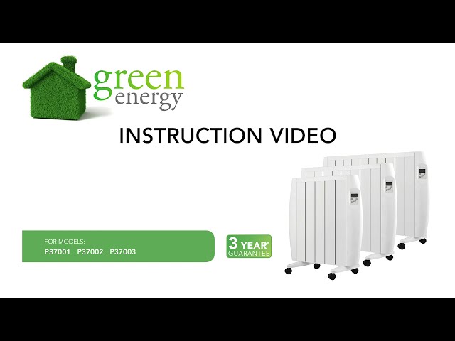 How To Set Up Green Energy Radiators | P37001 P37002 P37003 | Ideal World -  YouTube