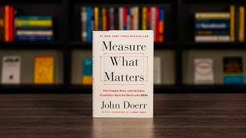 Executive Book Club   Measure what matters