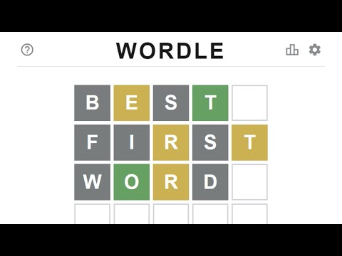 英単語推測ゲーム「Wordle」で初手最善の英単語を考える【Wordle