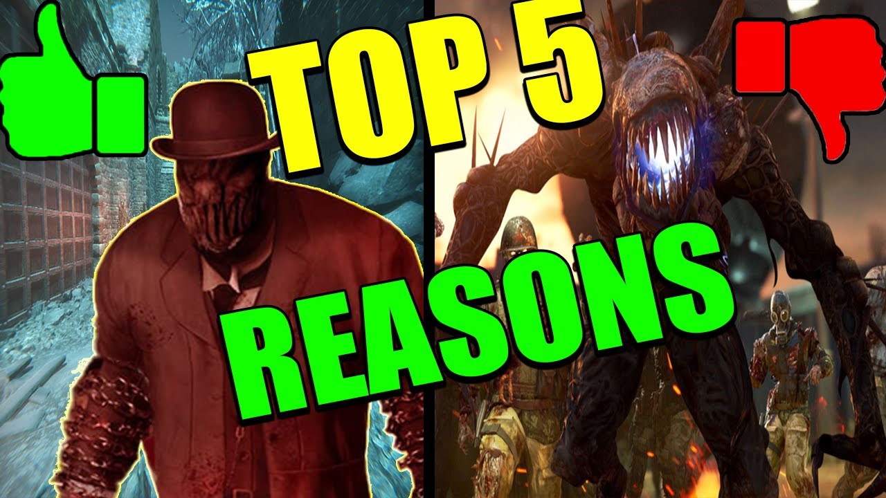 TOP 5 THINGS SKER RITUAL DOES BETTER THAN COD ZOMBIES
