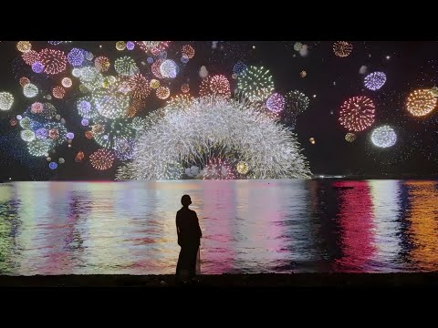 Midnight Fireworks Japan.