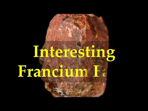 Vídeo: O Que é Francium