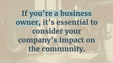 How Your Business Can Invest in Your Local Community