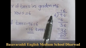 12-11-2020 / 3rd std /Maths /Chp-6 Division Part -6/Basavaraddi English Medium School Dharwad