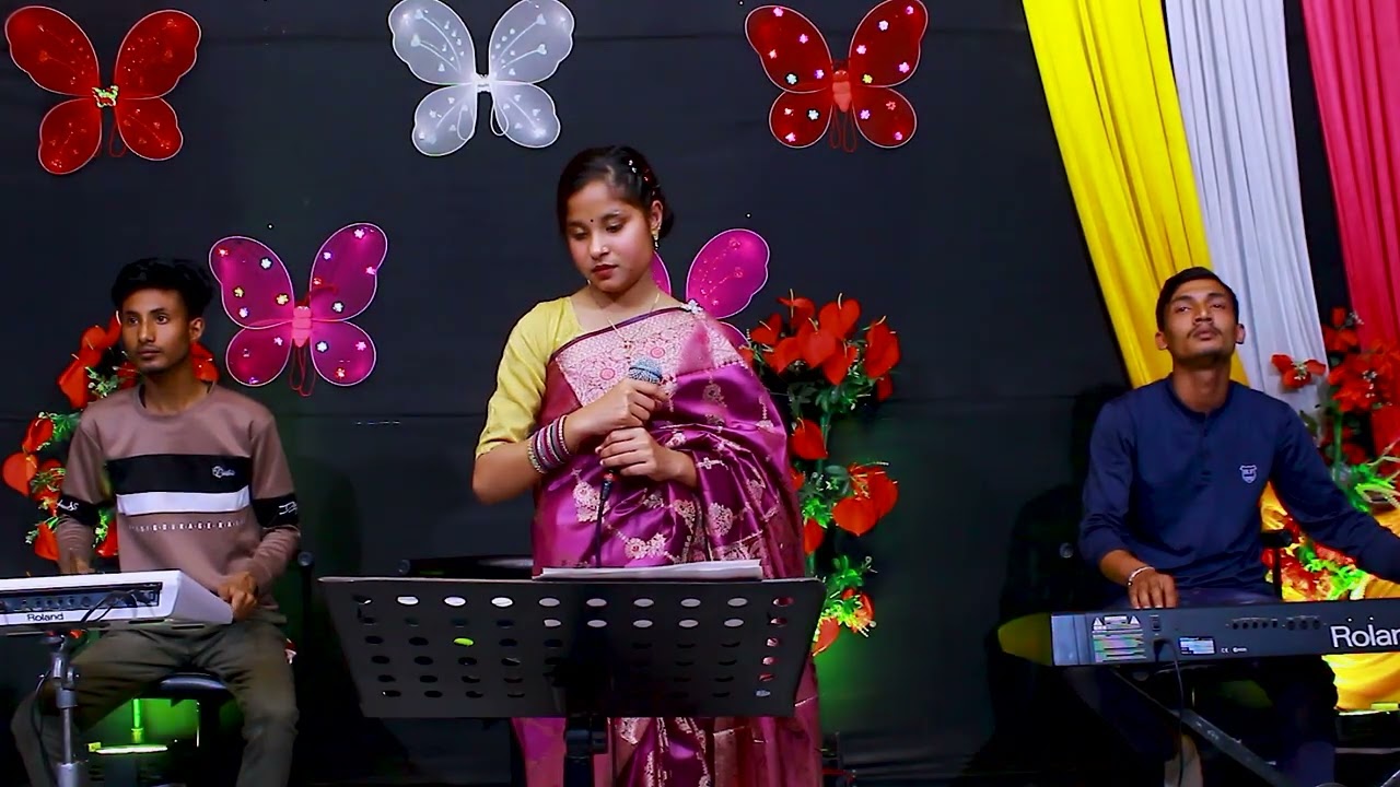 পিঙ্গর ভেঙ্গে পাখি আমার। বাউল মাধবী। Pinjor Venge Pakhi Amar. Baul Madhobi. Antorik Music2.0