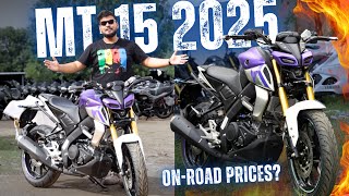 2025 Mt 15 New Colours Walkaround Review Onroad Prices