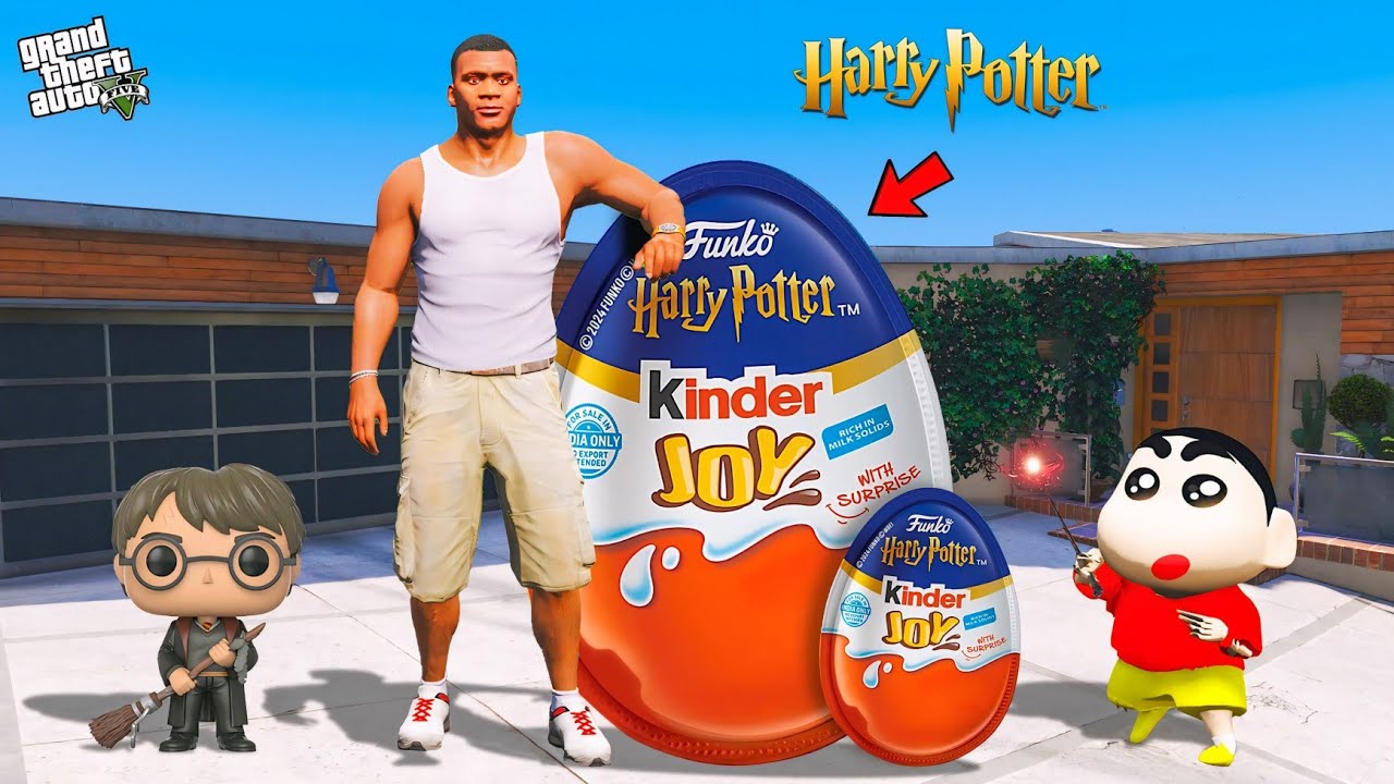 Shinchan & Franklin Buy Harry Potter Kinder Joy in Gta 5