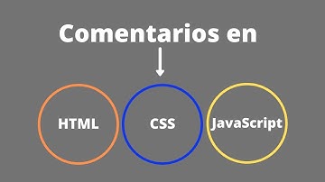 Cómo agregar comentarios en HTML, CSS y JavaScript