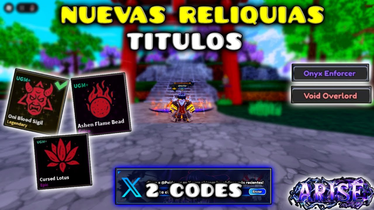 ОБНОВЛЕНИЕ: НОВЫЕ РЕЛИКИИ UGM+ И РАСШИРЕНИЕ «АДСКИЙ ЗАМОК» В КРОССОВЕРЕ ARISE | ROBLOX