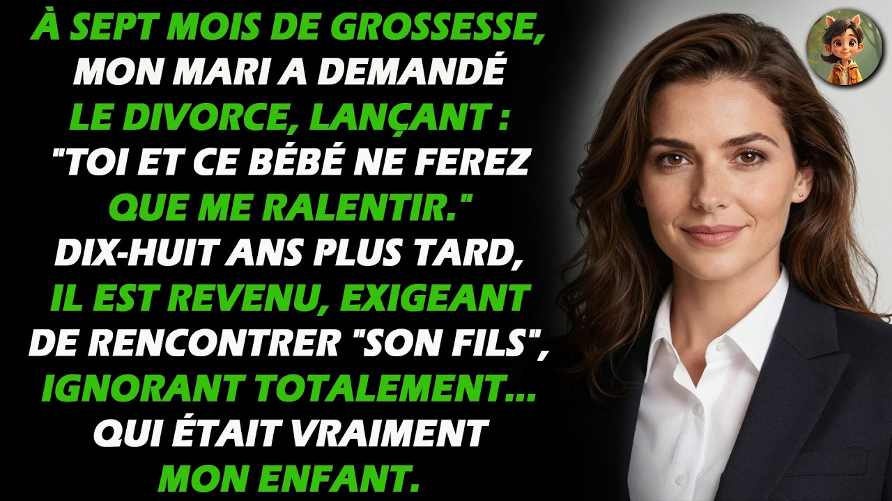 Alors que j'étais enceinte de sept mois, mon mari a demandé le divorce ...