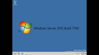 Taking a look at Windows Server 2012 Build 7700