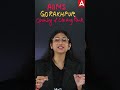 AIIMS Gorakhpur Opening &amp; Closing Rank 2026 | MBBS Cutoff Analysis