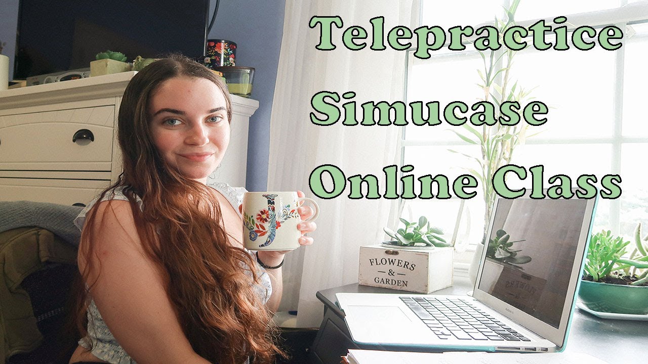 DAY IN THE LIFE OF AN SLP GRAD STUDENT | Online class and clinic due to ...