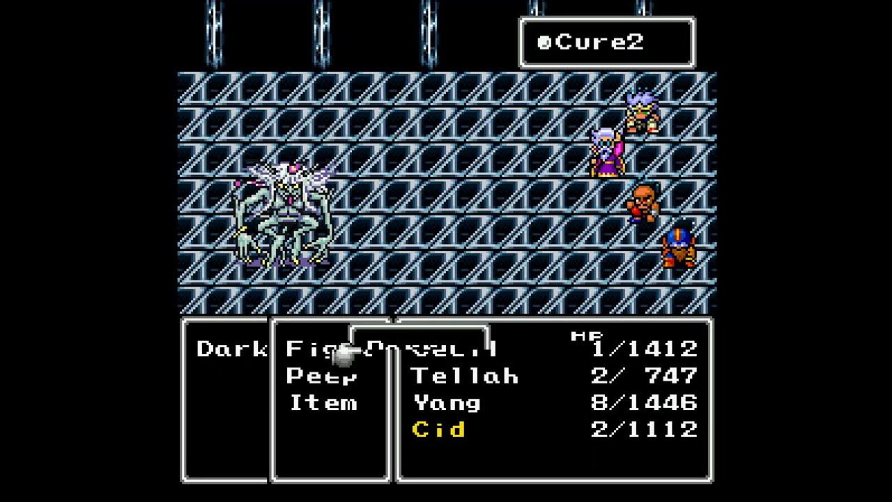 Final Fantasy IV (SNES) - Cave Magnes - Dark Elf