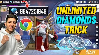 NEW FREE FIRE UNLIMITED DIAMONDS ADDING TRICK 2021 | ADD UNLIMITED DIAMONDS IN FREE FIRE [VERIFIED✅] screenshot 2