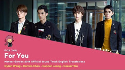Meteor Garden 2018 OST English Translations - Playlist Meteor Garden 2018 OST English Translations - Playlist