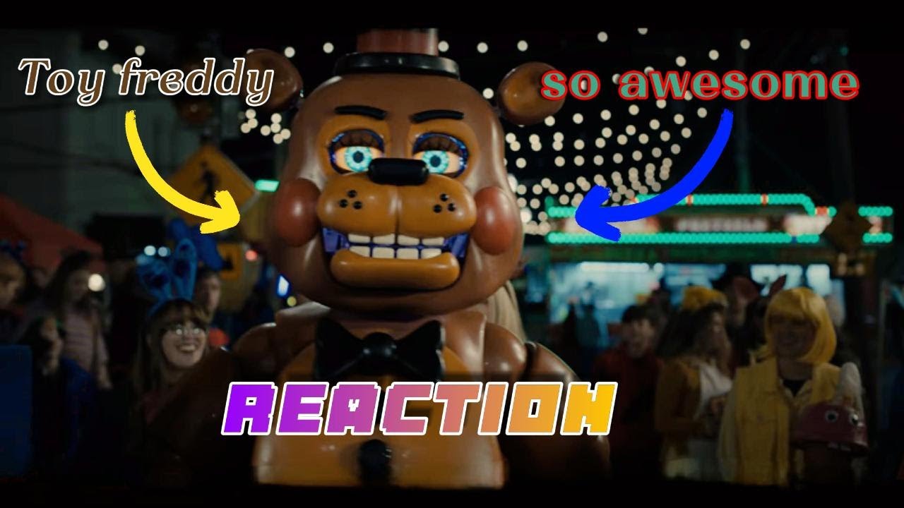 this looks so good I love the movie | FNAF 2 movie trailer Reaction ...