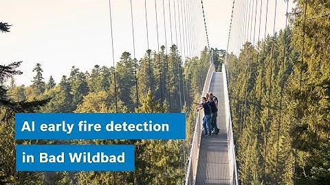 AI early fire detection from the funicular railway to the forest