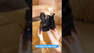 Black Boots 2025 Block Heel Boots