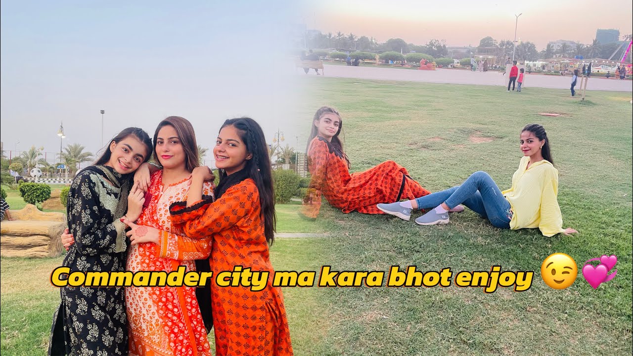 Commander city ma Kara Bhot enjoy 💞☺️||mirchi vlog 