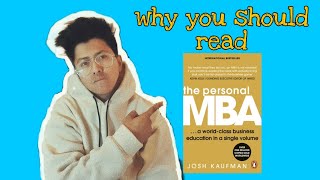 Why you Should read the book,The Personal MBA by Josh kaufman | FROMEO ONE TAKE |