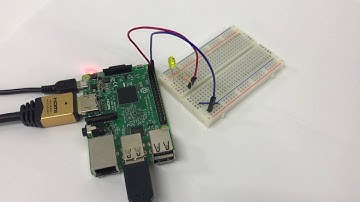 ラズパイとLEDを繋いでPythonでコントロールする（その２）No.2