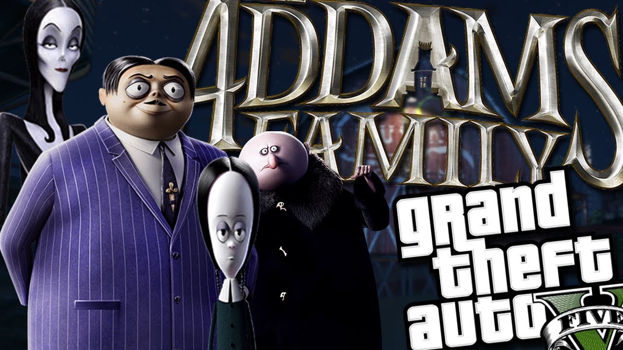 The Addams Family MOD (GTA 5 PC Mods Gameplay) YouTube