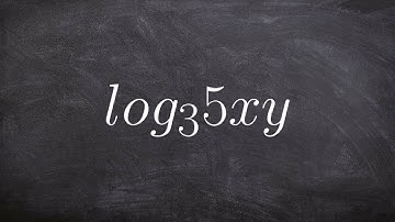 Learn how to expand a logarithmic expression