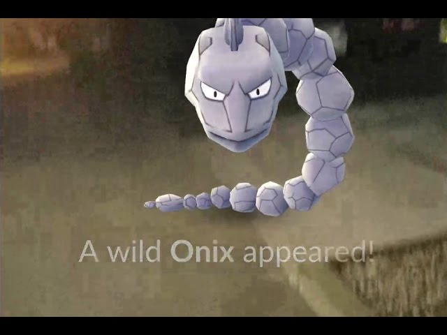 I caught a shiny Onix #pokemongo #pokemon #shinyonix #foryoupage #fyp