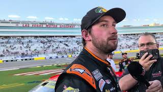 Chase Briscoe talks coming up a few laps short of NASCAR Cup Championship 4 spot at Vegas 