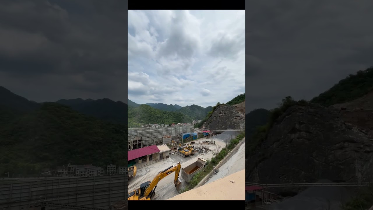 Sand mining production factory