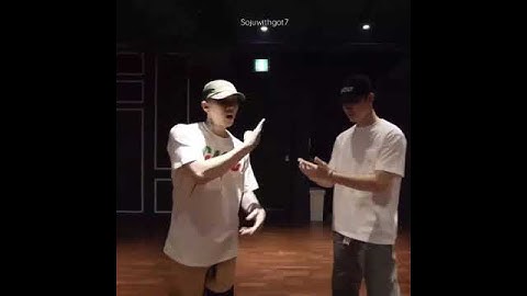 JayB bboying with his Boss/hyung