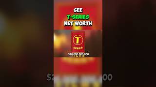 T-Series Crazy Net Worth Revealed ⭐ (2023) #shorts #tseries  #networth  #2023 Wealth