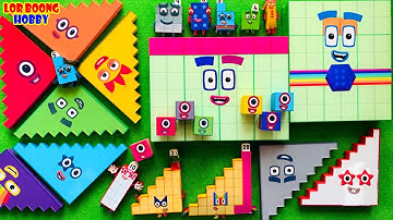 Looking for Numberblocks NEW 139 Puzzle Tetris Shape | ASMR chirping of birds