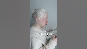 How I read books as someone who is blind #shorts #worldbookday