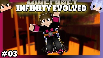 FTB Infinity Evolved | EP 3 | NETHER + LAVA PUMP SYSTEM