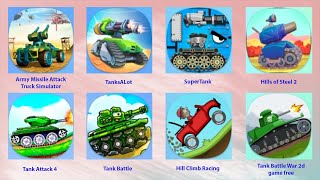TanksALot, SuperTank, Hills of Steel 2, Tank Attack 4, Tank Battle, Tank Battle War 2d game free screenshot 4