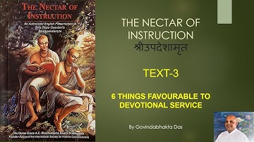 NECTAR OF INSTRUCTION UPADESHMRITA TEXT 3 PART  2
